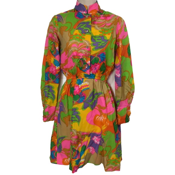 Vintage 60s Adele Martin Original MOD Dress EUC - Picture 1 of 8